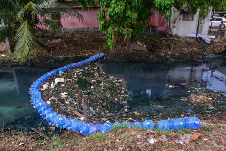 Em três meses o Projeto Ecobarreiras recolheu 24 toneladas de resíduos