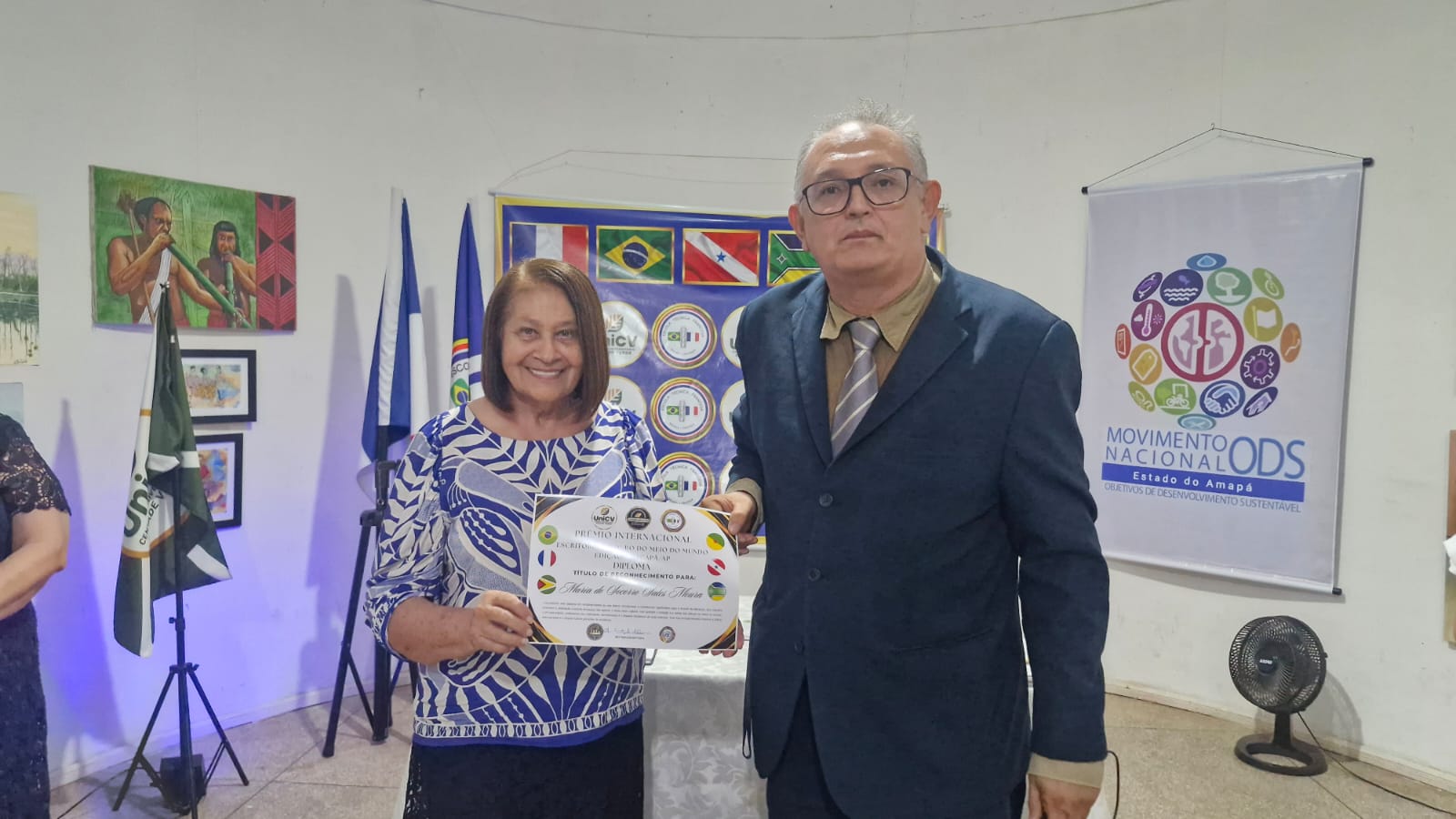 Artistas amapaenses são premiados em evento internacional na Galeria Samaúma