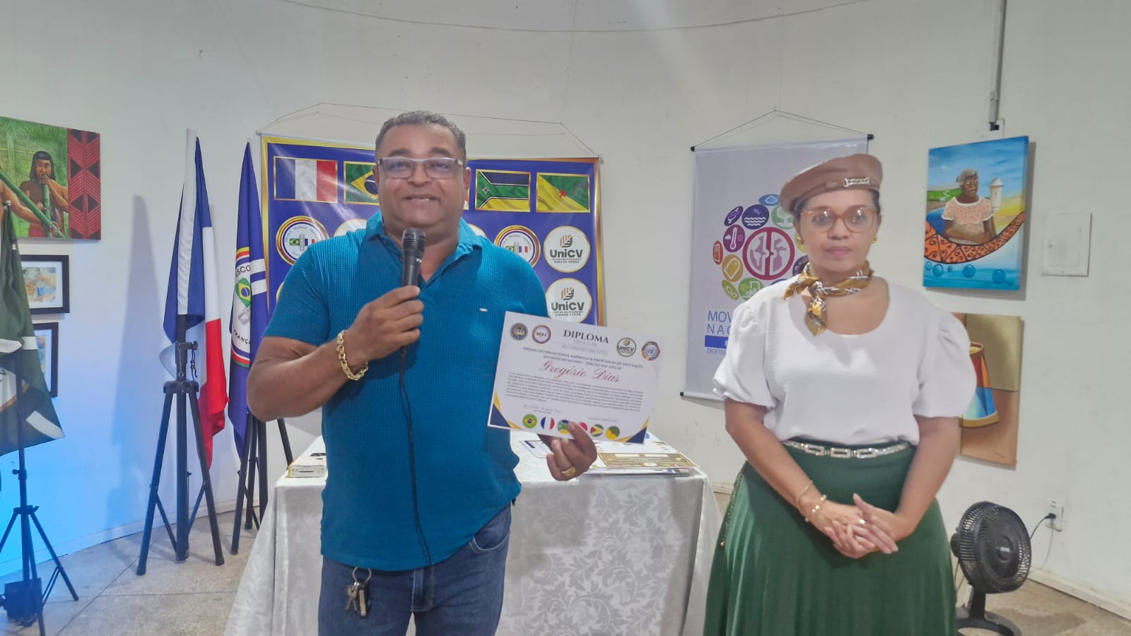 Artistas amapaenses são premiados em evento internacional na Galeria Samaúma