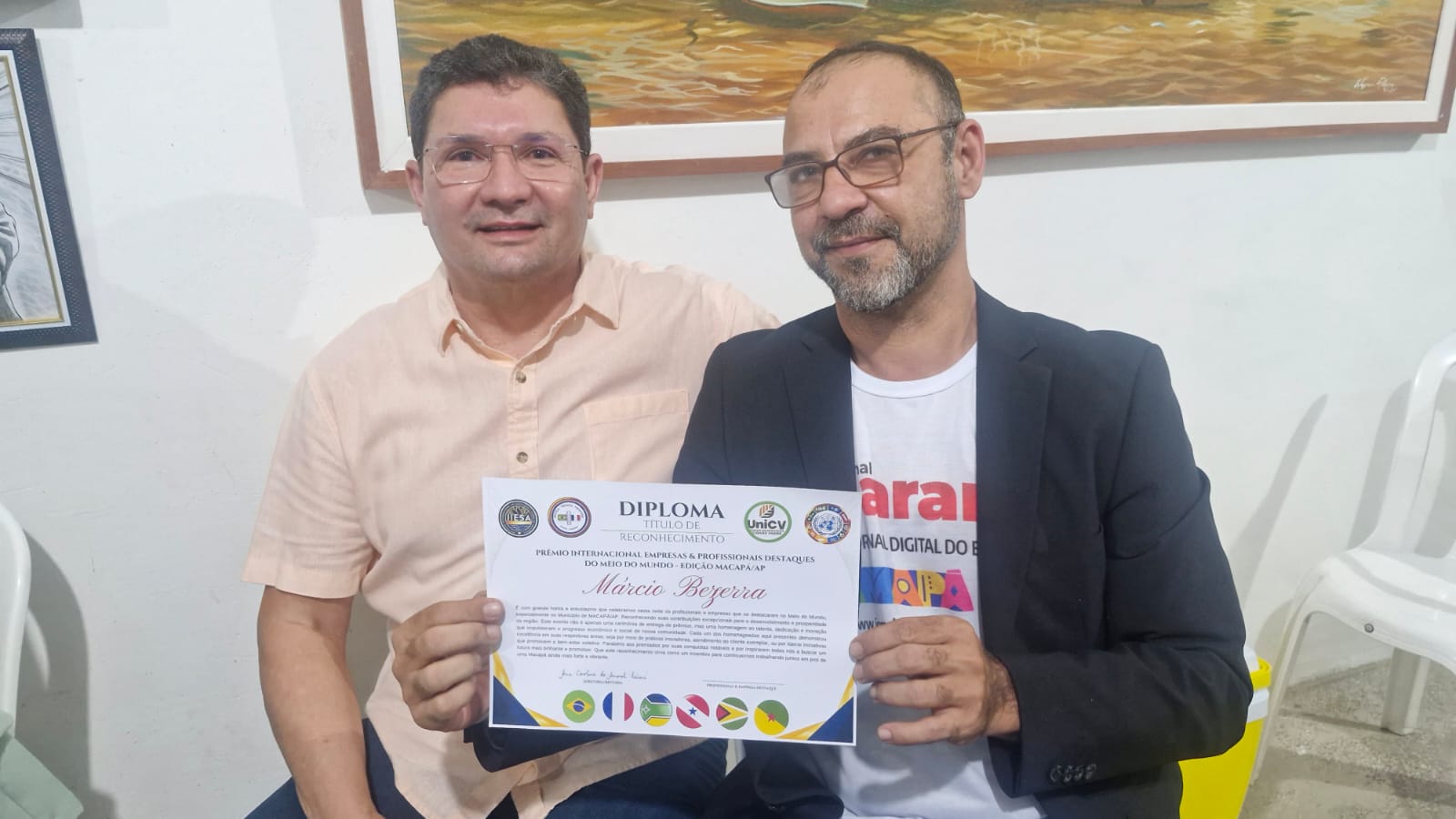 Artistas amapaenses são premiados em evento internacional na Galeria Samaúma