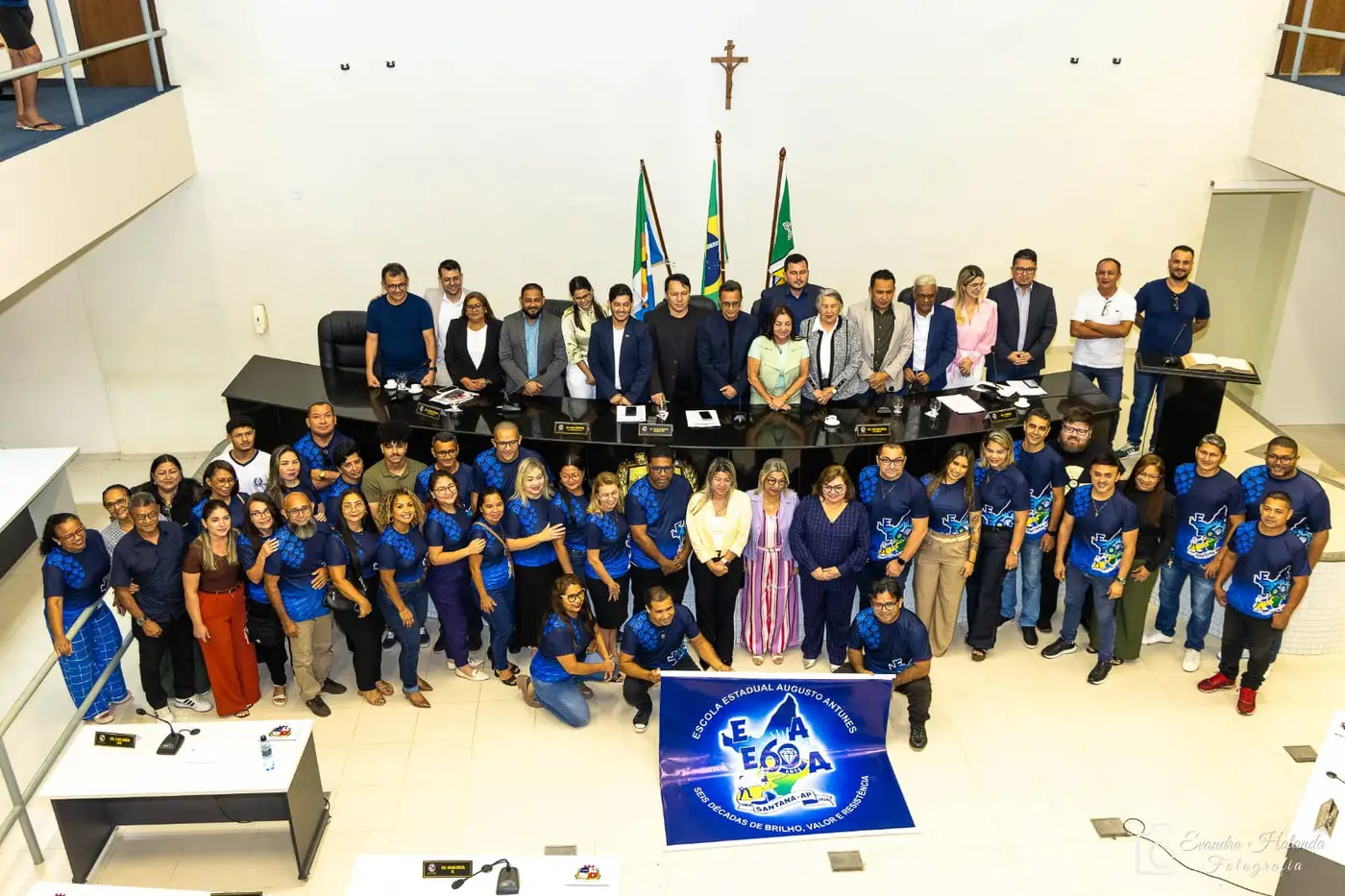 Governo do Amapá destaca legado da Escola Augusto Antunes em Sessão Especial pelos 60 anos educando o povo de Santana