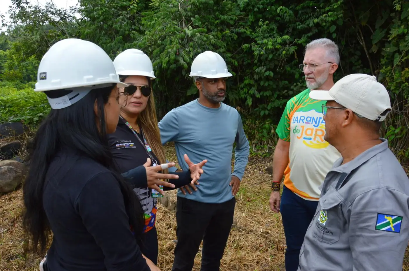 Governo do Amapá impulsiona obras do primeiro Mirante da Cachoeira de Santo Antônio, em Laranjal do Jari