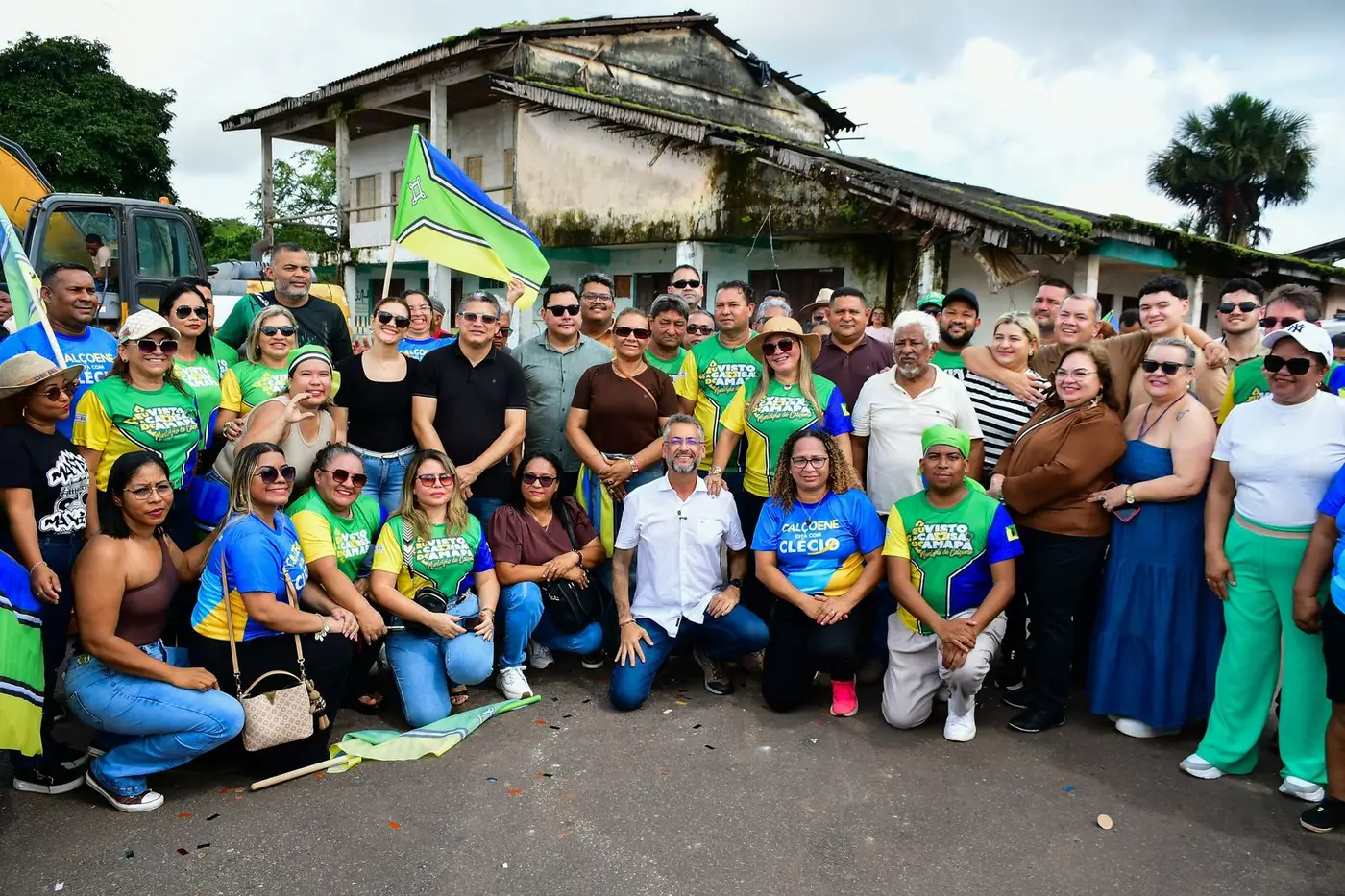 Governador Clécio assina ordem de serviço para construção da Praça da Orla em Calçoene