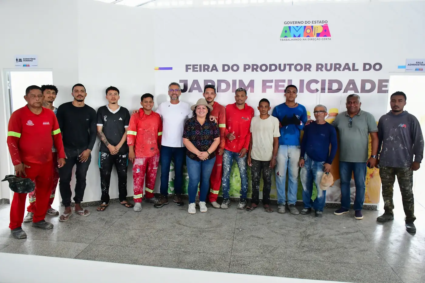 Governador Clécio Luís vistoria reconstrução da Feira do Jardim Felicidade, que será reinaugurada em Macapá