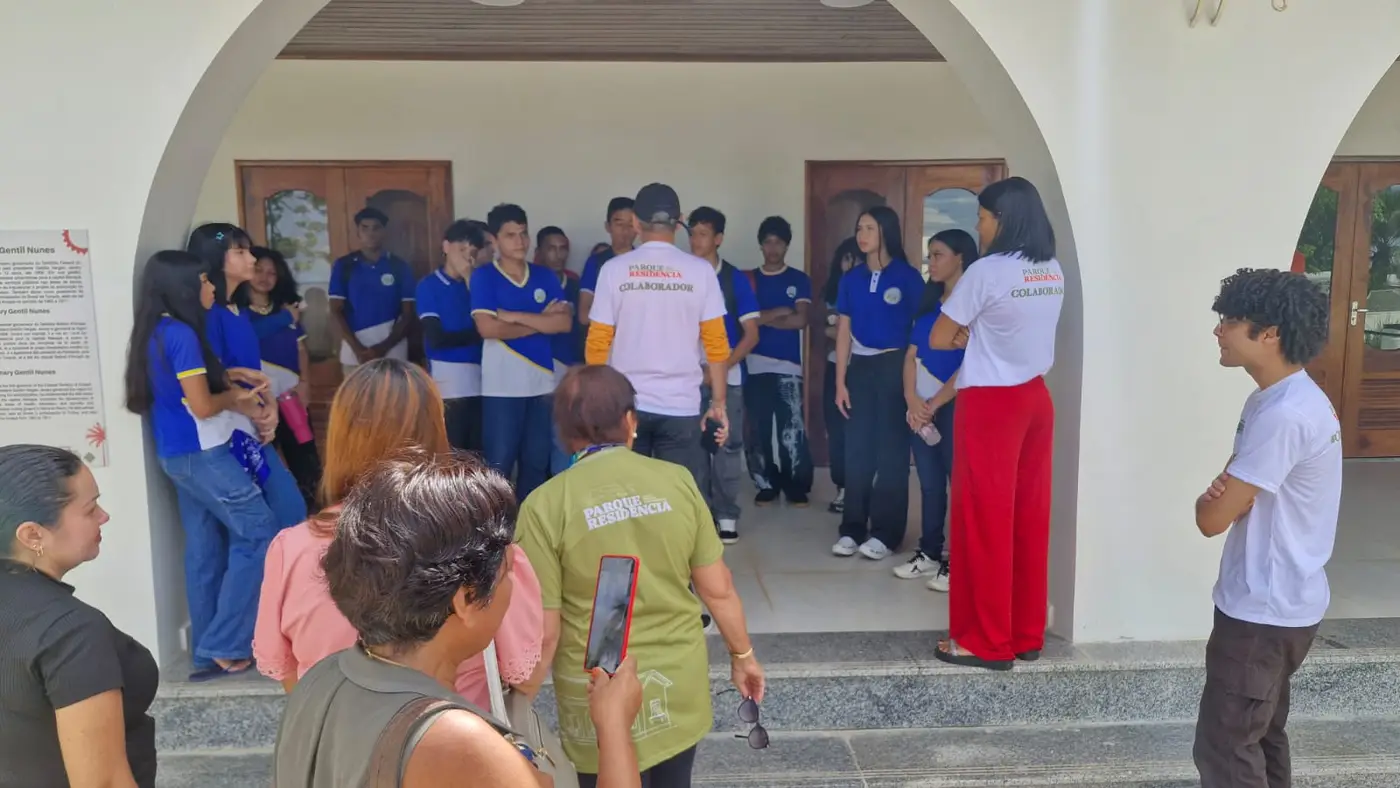 Parque Residência: Excursões pedagógicas promovidas pelo Governo do Estado despertam interesse de estudantes pela história do Amapá