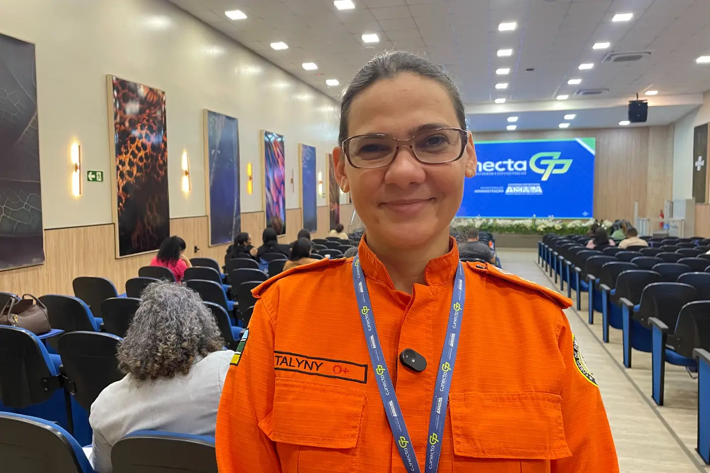 "É muito gratificante estar entre pessoas que enfrentam desafios semelhantes aos nossos. Saímos daqui fortalecidos e motivados" disse, Taiyny Nunes