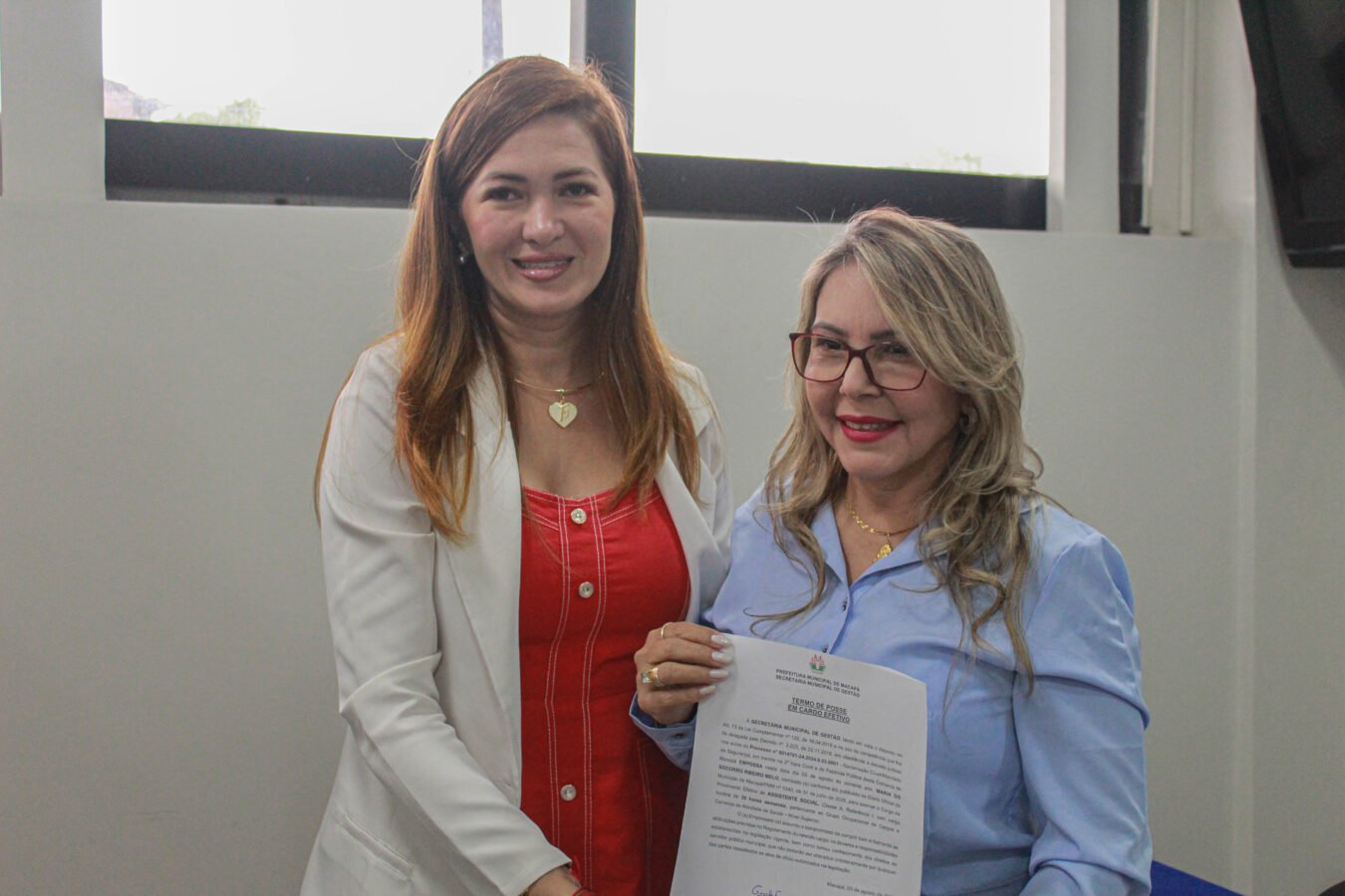 Prefeitura de Macapá empossa novas servidoras efetivas da Saúde