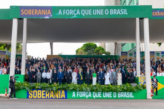 Desfile de 7 de Setembro celebra 204 anos da Independência em Brasília