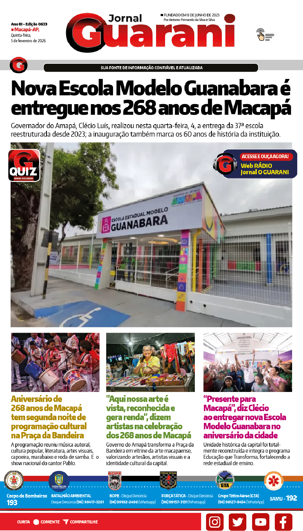 Edição On-line 0633