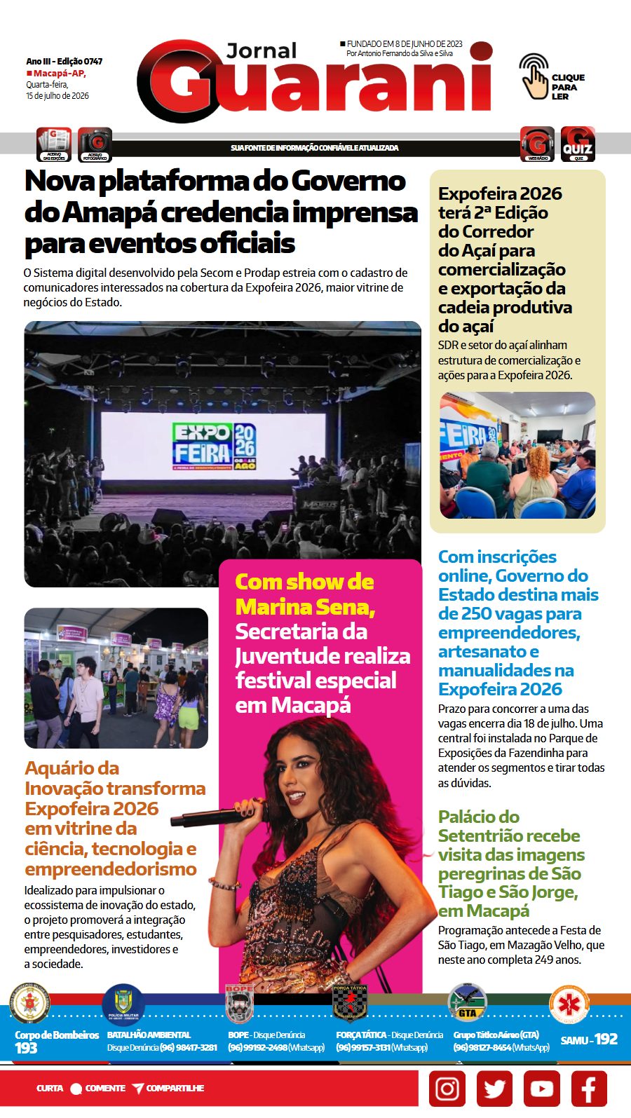 Edição Online 0747