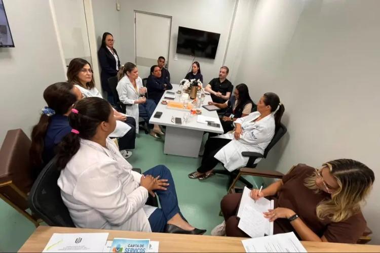 *Hospital da Criança e do Adolescente recebe visita técnica de profissionais do Hospital do Coração (Hcor)*