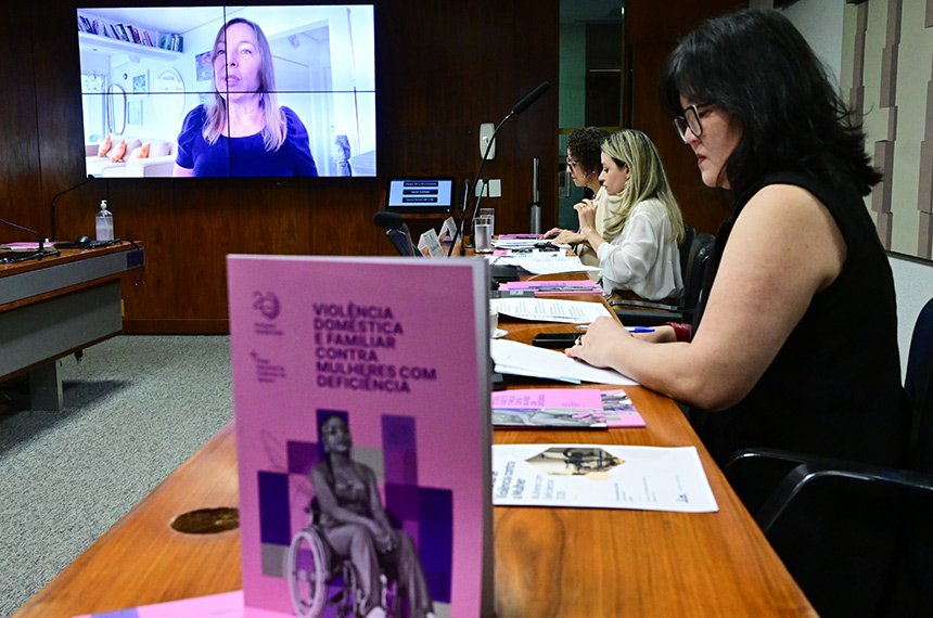 Pesquisa do DataSenado revela violência contra 38% das mulheres com deficiência