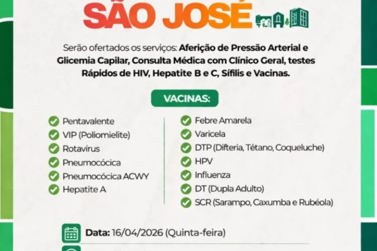 Prefeitura promove ação de saúde no Habitacional São José