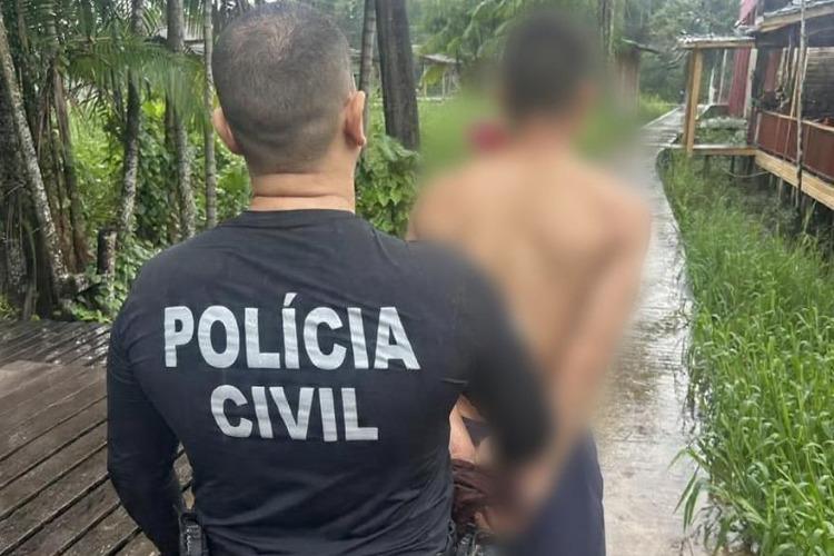 Em Santana, Polícia Civil prende homem condenado por lesão corporal e por integrar organização criminosa