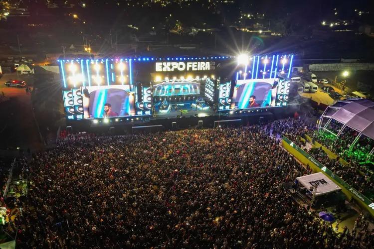 Gusttavo Lima atrai multidão de 223 mil pessoas para a EXPOFEIRA DO AMAPA 2026