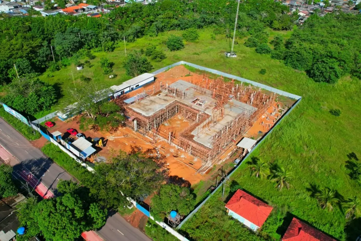 Governo do Amapá avança na construção do novo Centro de Especialidades Odontológicas (CEO) em Macapá