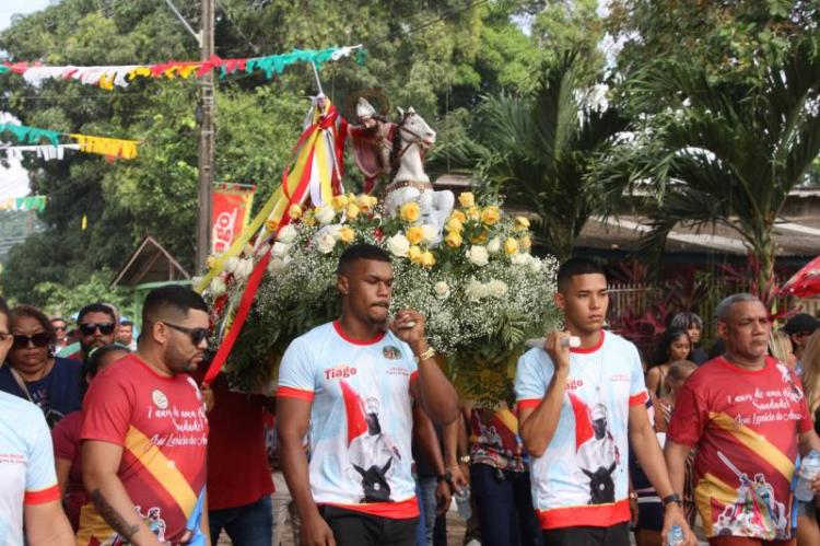 Festa de São Tiago celebra 247 anos e atrai milhares de visitantes a Mazagão Velho