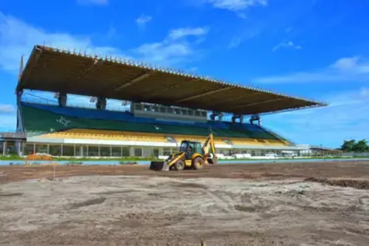 Governo do Amapá avança com a revitalização do Estádio Zerão e inicia substituição integral do gramado