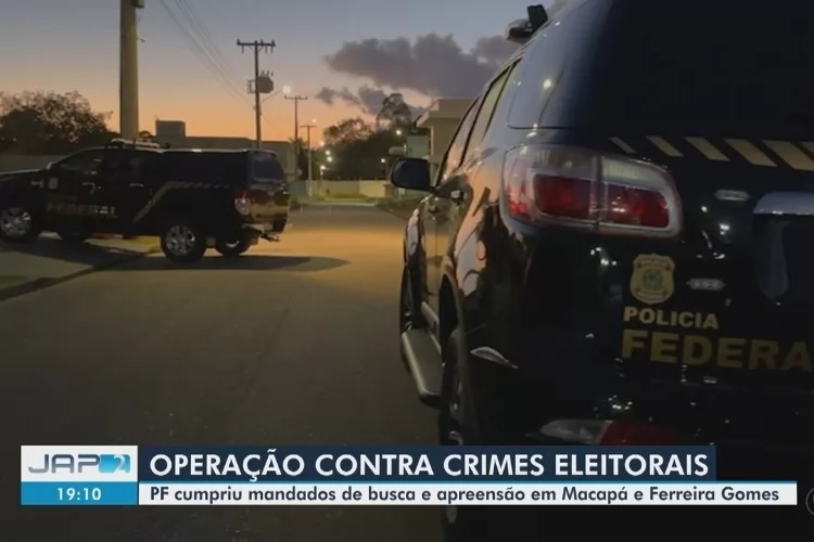PF investiga possíveis crimes eleitorais e lavagem de dinheiro no Amapá
