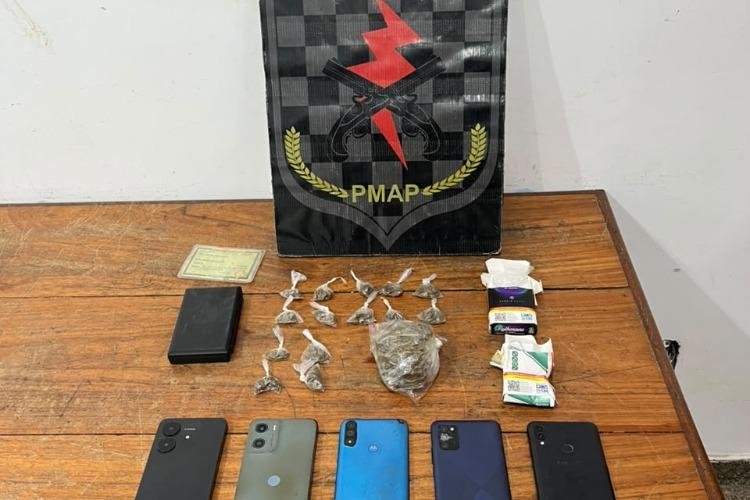 Batalhão de Força Tática prende mulher pelo crime de tráfico de drogas em Macapá