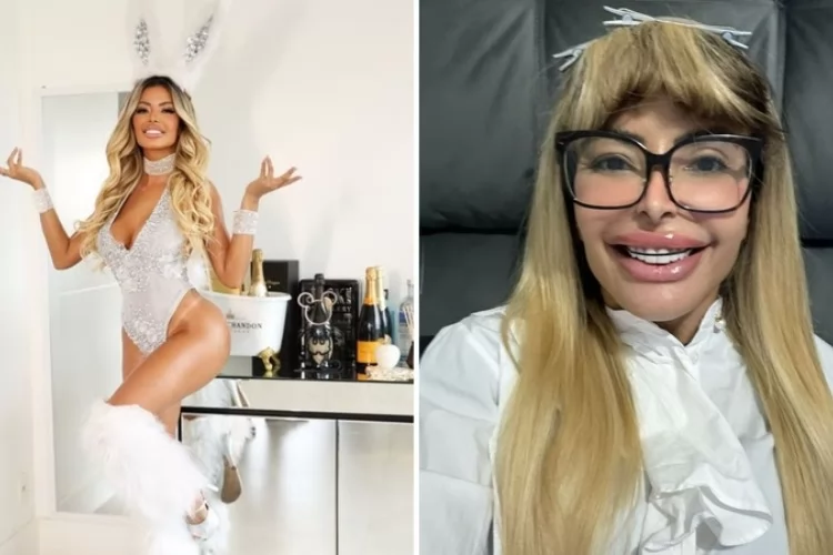 Influenciadora com título de “mulher perfeita” recebe críticas por trocar fantasia de coelhinha da Playboy por Betty, a Feia no Halloween