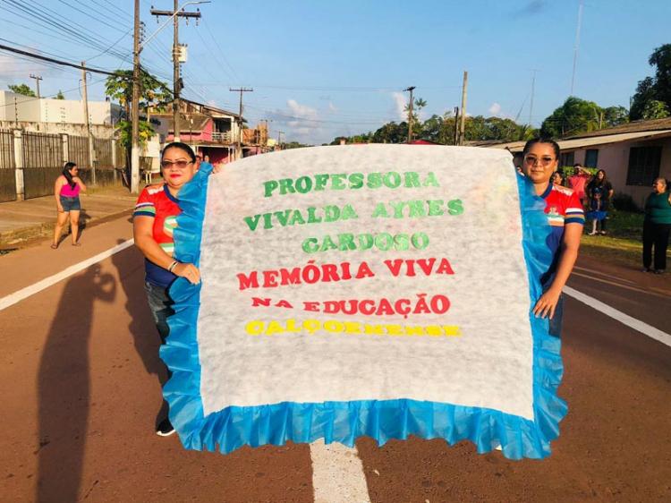 Calçoene comemora retorno do Desfile Cívico de 7 de setembro