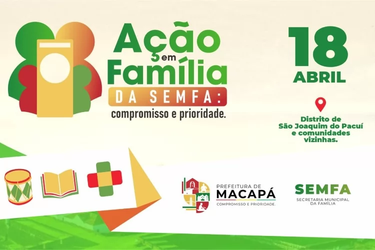 Prefeitura de Macapá leva ação integrada de serviços ao distrito de São Joaquim do Pacuí