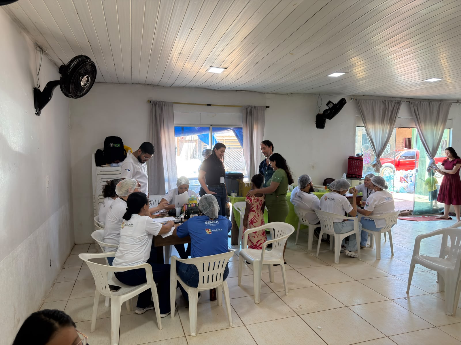 Prefeitura de Macapá leva serviços de saúde à Passagem Santa Fé