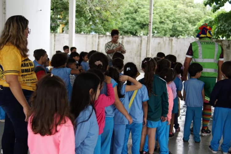 CTMAC inicia ciclo de palestras do Maio Amarelo nas escolas municipais