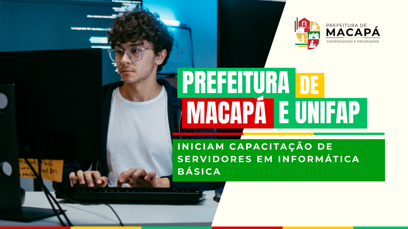 Prefeitura de Macapá e Unifap iniciam capacitação em informática para servidores públicos