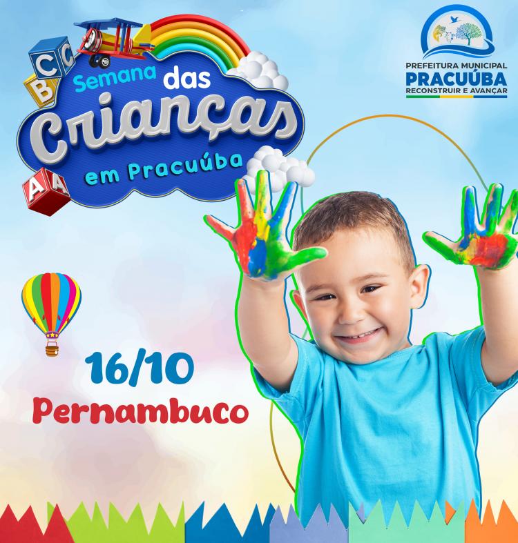 Semana especial para as crianças em Pracuúba: Diversão e alegria garantidas!