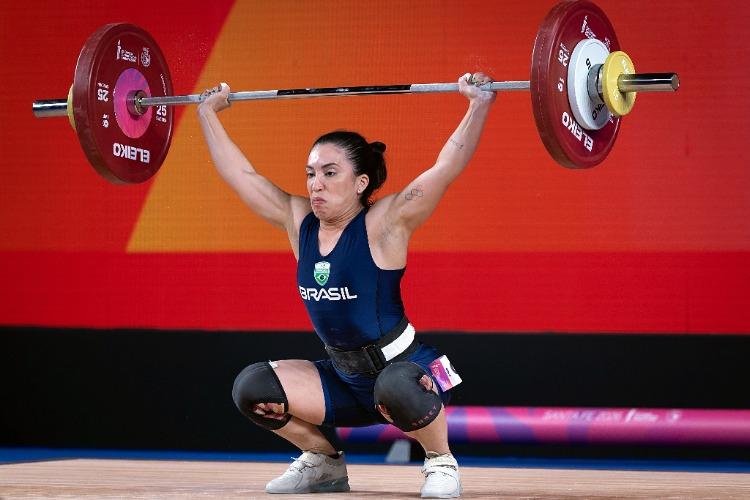 Thiago Félix e Nathasha Rosa conquistam as primeiras medalhas do levantamento de pesos do Brasil nos Jogos Sul-Americanos