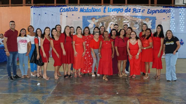 Cantata Natalina encanta público em Cutias do Araguari