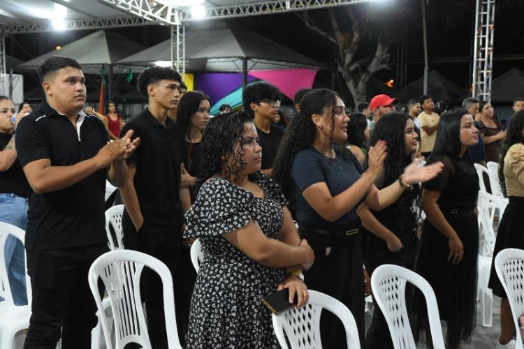Glorifica Santana abre programação do Lendário Forrozão do Tio Gigante com noite de fé e louvor