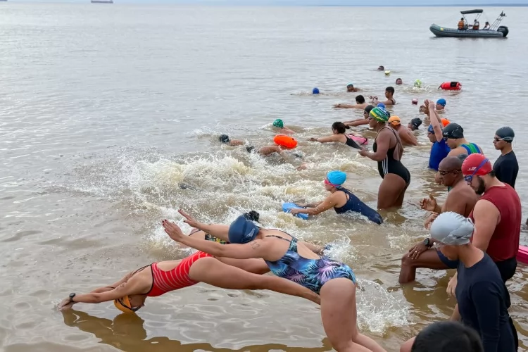Maratona Aquática abre fim de semana do Festival Esportivo em celebração aos 268 anos de Macapá