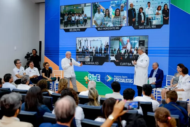 Lula em mutirão do Agora Tem Especialistas: “Atendimento na qualidade que o povo precisa”