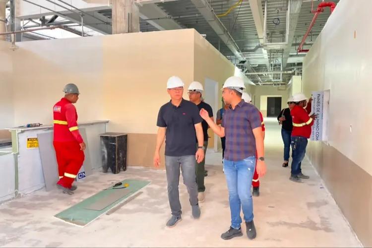 Governo do Amapá inspeciona avanços nas obras do Novo Hospital de Emergência de Macapá