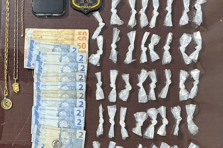 Força Tática apreende adolescente por tráfico de drogas no bairro Zerão, em Macapá