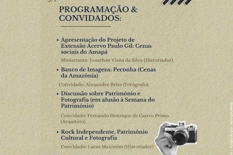 UNIFAP: Centro de Memória da Unifap promove evento alusivo ao Dia Internacional da Fotografia