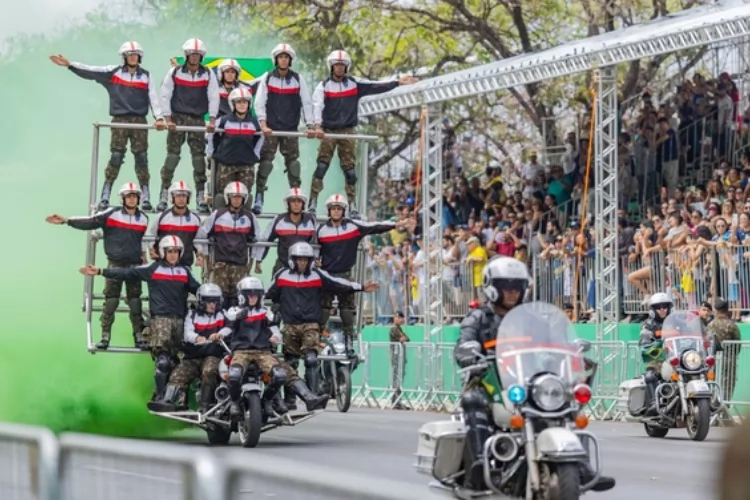 Desfile de 7 de Setembro celebra 204 anos da Independência em Brasília