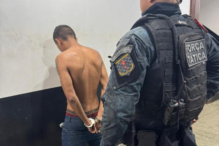 Força Tática prende reincidente por tráfico de drogas no bairro Cidade Nova, em Macapá