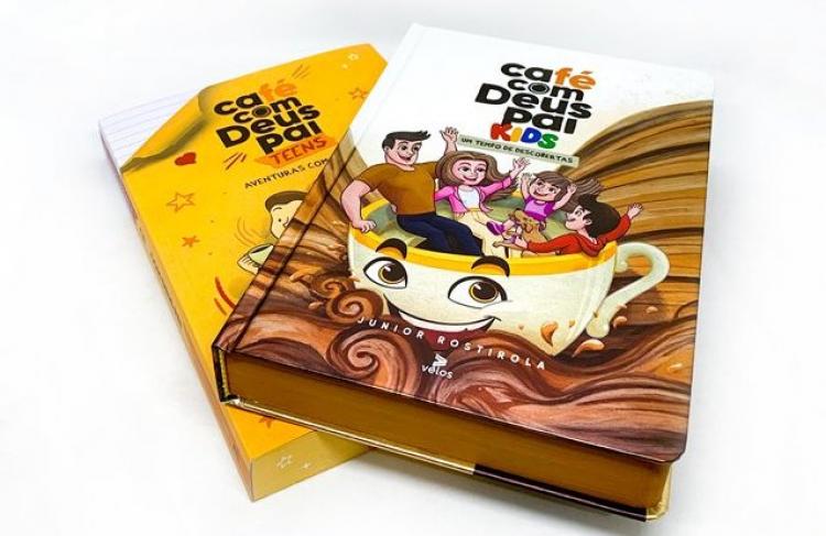 Café com Deus Pai: Best-seller brasileiro ganha edição Kids e Teens 2024 com mensagem diária