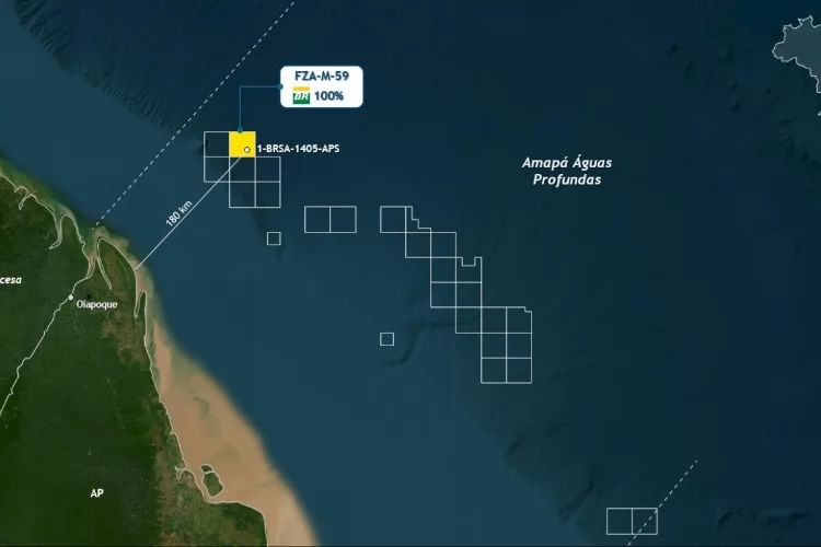 Petrobras faz nova descoberta de petróleo em águas ultra profundas na costa do Amapá