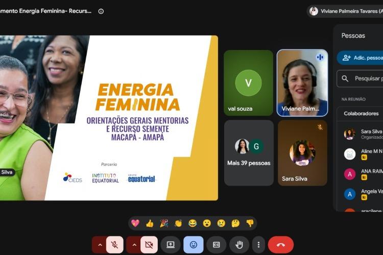 Projeto Energia Feminina inicia nova etapa para fortalecer negócios de 52 empreendedoras no Amapá