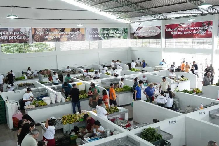 'O espaço agora é digno para o nosso trabalho', diz produtor rural que trabalha na Feira do Produtor de Santana há mais de duas décadas
