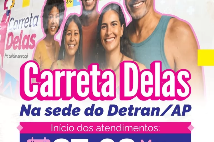 Carreta DELAS em Macapá