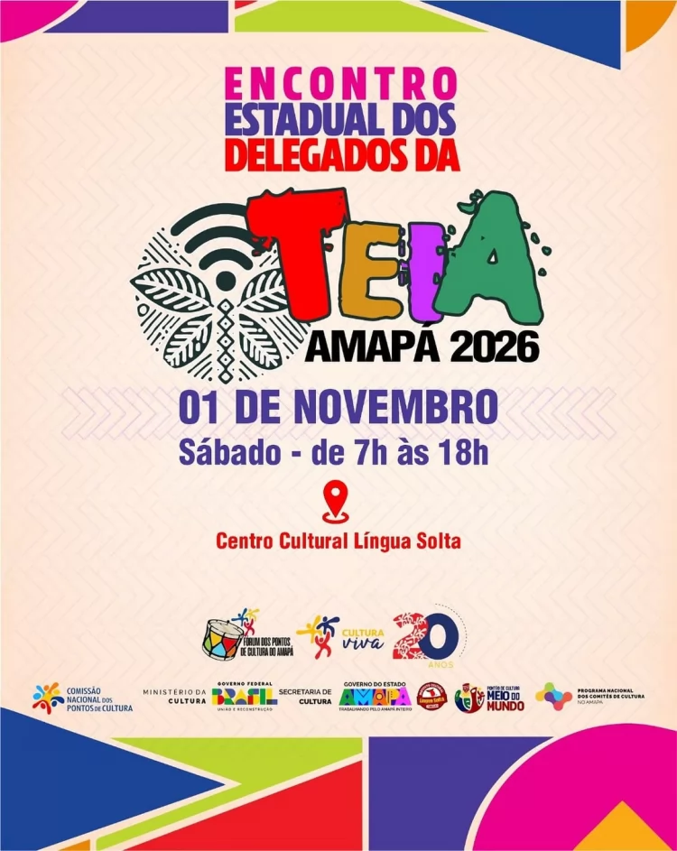 Encontro Estadual dos Delegados da Teia 2026