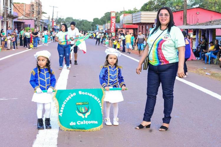 Calçoene comemora retorno do Desfile Cívico de 7 de setembro