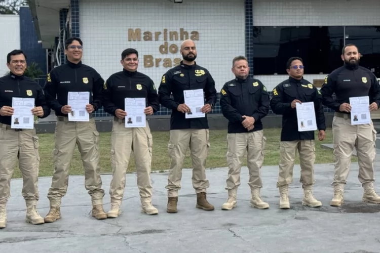 Policiais Rodoviários Federais no Amapá são formados  no Curso de Condução de Embarcações pela Marinha do Brasil