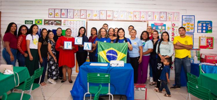 3ª Formação do Programa Criança Alfabetizada acontece em Itaubal